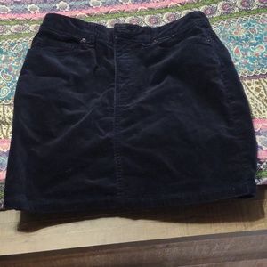 Forever 21 velvet min skirt